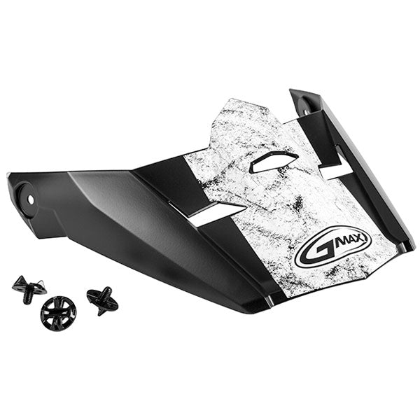 GMAX MX46 DOM VISOR KIT XS-SMALL BLACK/WHITE/RED G046903