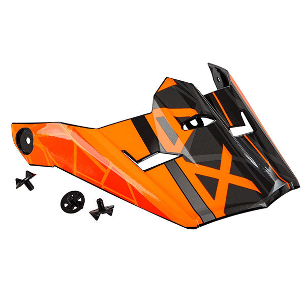 GMAX MEGA MX46Y YOUTH MX HELMET VISOR ORANGE G046937