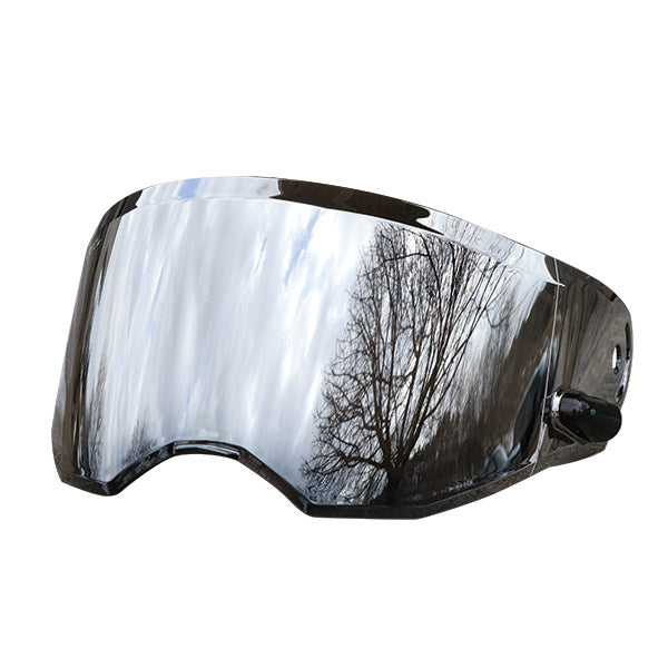 GMAX MD74 HELMET ELECTRIC REPLACEMENT SHIELD SILVER G074164