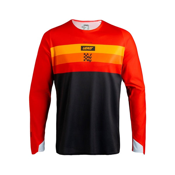 LEATT JERSEY MOTO 4.5 ENDURO STRIPE RD M 5027000541