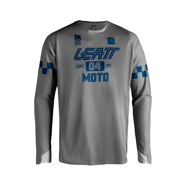LEATT JERSEY MOTO 4.5 ENDU X-FLOW STEEL GY L 5027000702
