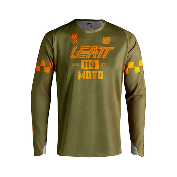 LEATT JERSEY MOTO 4.5 ENDU X-FLOW KHAKI BRW M 5027000721