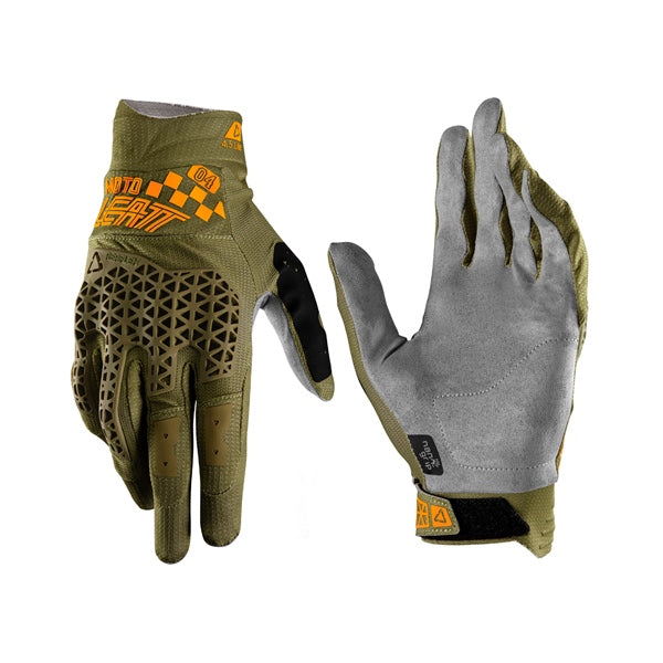 LEATT GLOVE MOTO 4.5 LITE SPEED KHAKI BRW M 9 6027010141