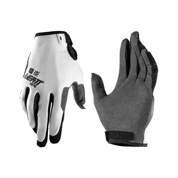 LEATT GLOVE MOTO 1.5 GRIPR WH L 10 LEATT 6027010502