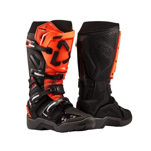 LEATT BOOT MOTO 5.5 FLEX ENDU EVO BK/OG 7 3027300220