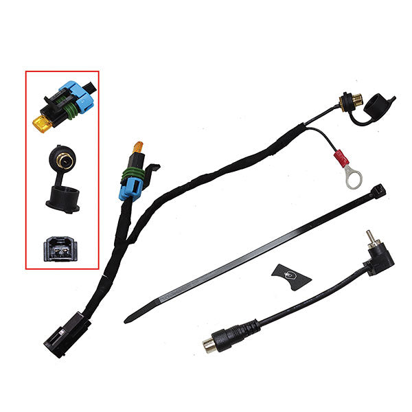 SPX HEATED VISOR PLUG KIT SKI-DOO/LYNX SM-01605