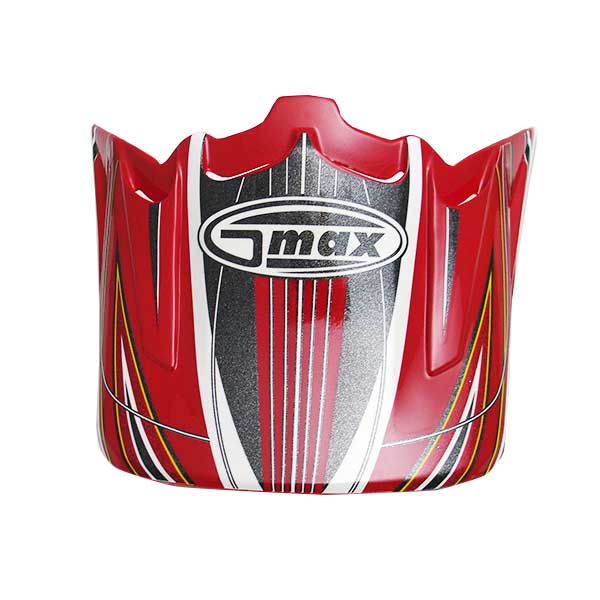 GMAX GM36 VISOR RED/BLACK G999505