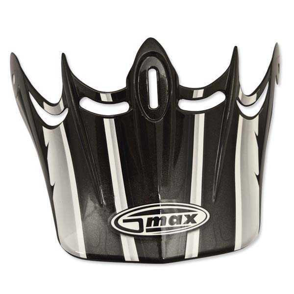 GMAX GM46 VISOR XS-SMALL BLACK/SILVER G999787
