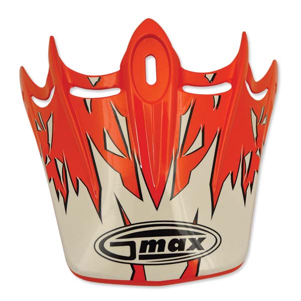 GMAX GM46Y MONSTER VISOR YOUTH ORANGE G999860