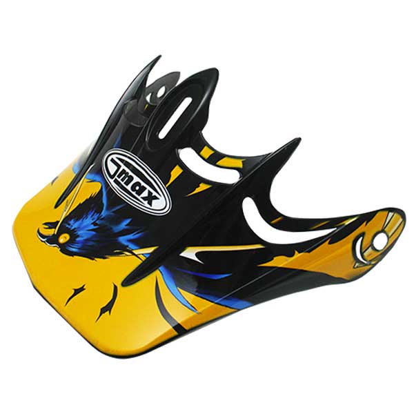 GMAX GM46 SKULL VISOR MEDIUM-3XL YELLOW G999981