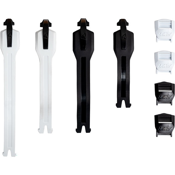 LEATT STRAP MOTO 4.5 KIT WH/BK LEATT 3027300470