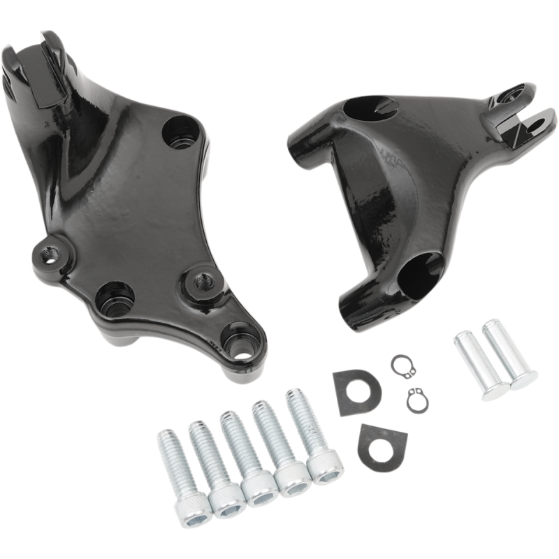 DRAG SPECIALTIES MOUNTS P.PGS BLK 14-19 XL P17-0412B