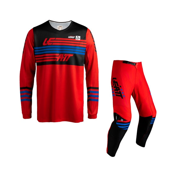 LEATT SUIT RIDE 3.5 JR STRIPE RD L 5027010924