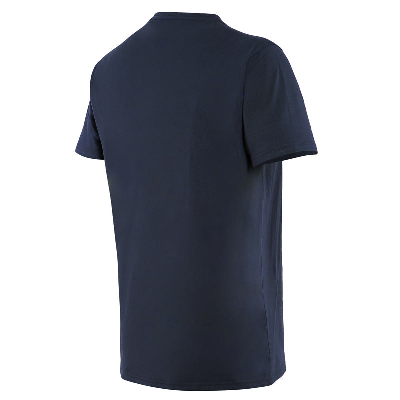 DAINESE PADDOCK T-SHIRT BLACK-IRIS/BLACK-IRIS 1896806-Z08-XXL
