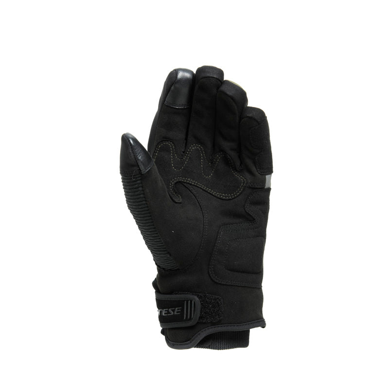 DAINESE TRENTO D-DRY GLOVES - BLACK/GRAPE-LEAF (XXL) 18100011-52F-XXL