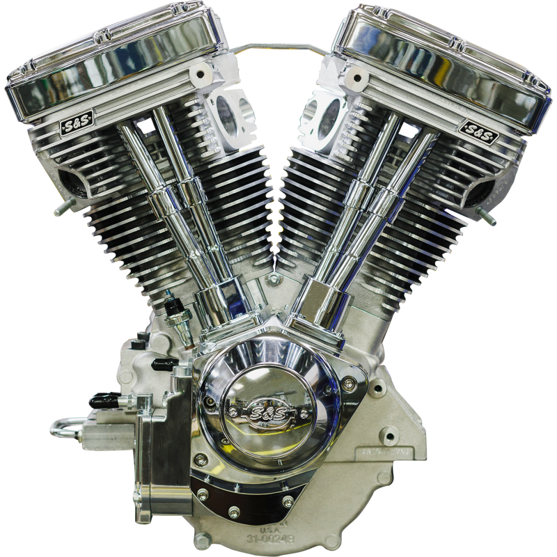 S&S CYCLE ENGINE V111 NAT W/CAST LB 310-1157