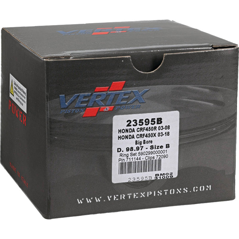 VERTEX FORGED BIG BORE PISTON KIT 23595B