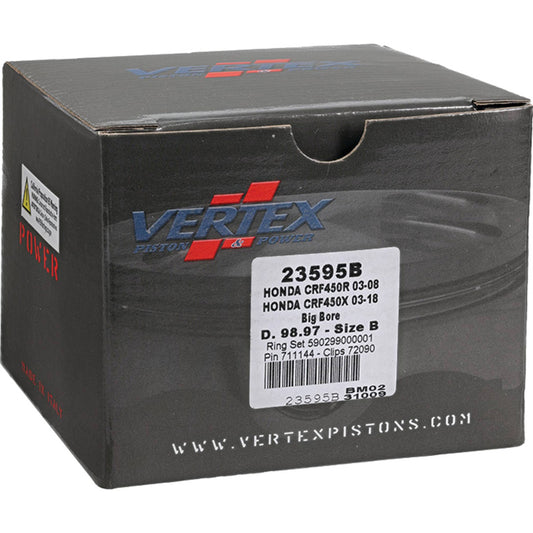 VERTEX FORGED BIG BORE PISTON KIT 23595B