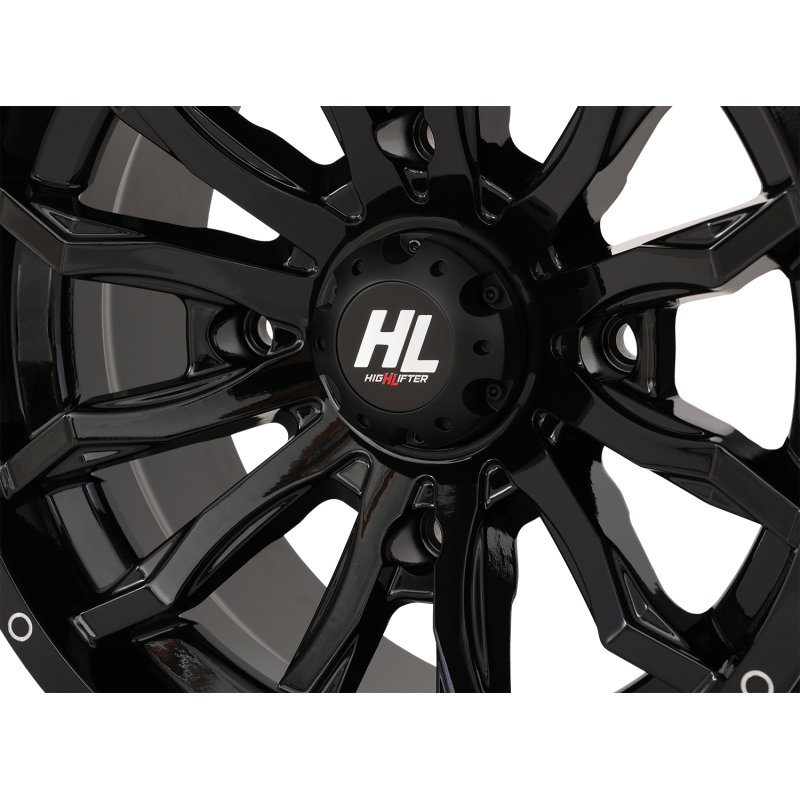 HIGHLIFTER HL21 ALLOY 14X7 4/156 4+3 (+10MM)  GLOSS BLACK W1 14HL21-1256