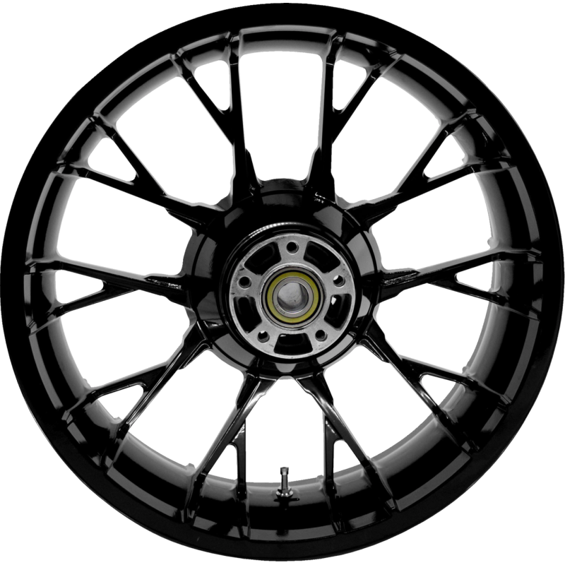 COASTAL MOTO CAST 3D MARLIN REAR SLD BLK 18X5.5 ABS W/WO TPMS 09-22 FL 3D-MAR185SB-ABST