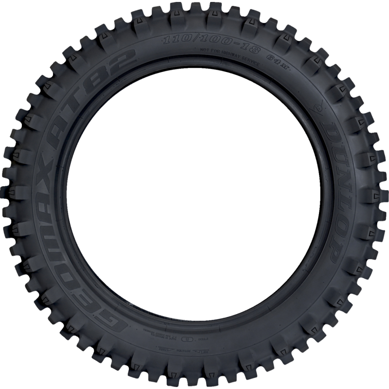 DUNLOP 110/90-19 62M GEOMAX AT82 REAR 45261502