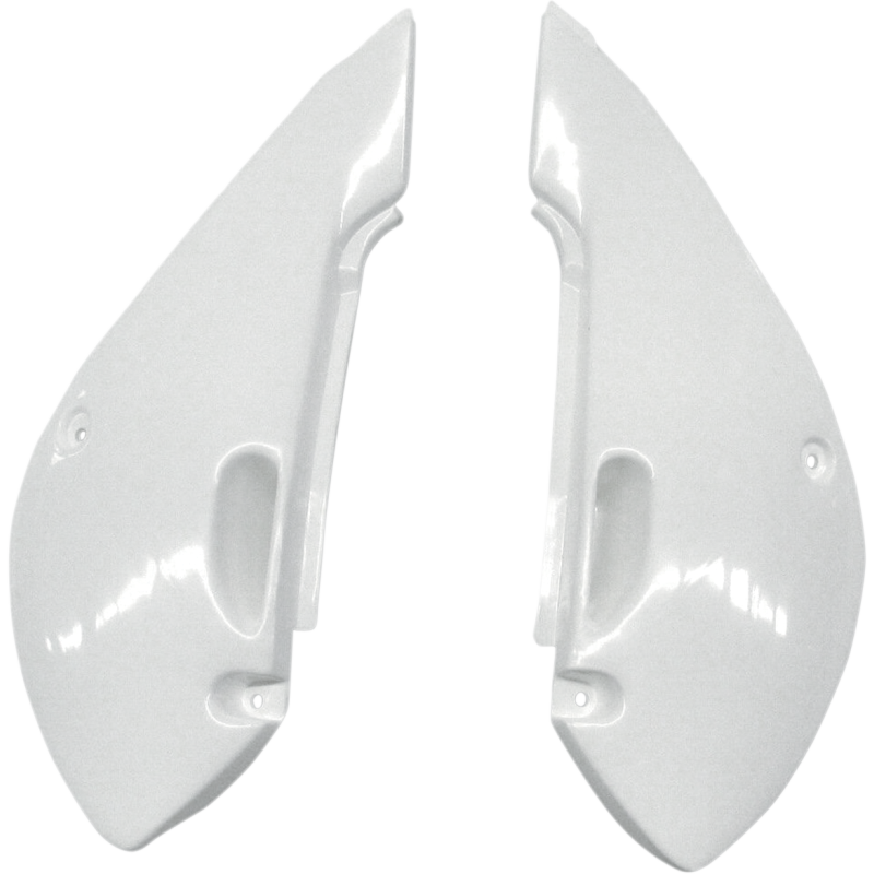 UFO KX65/KLX110 01-08 SIDE PANELS KX WHITE KA03734-047