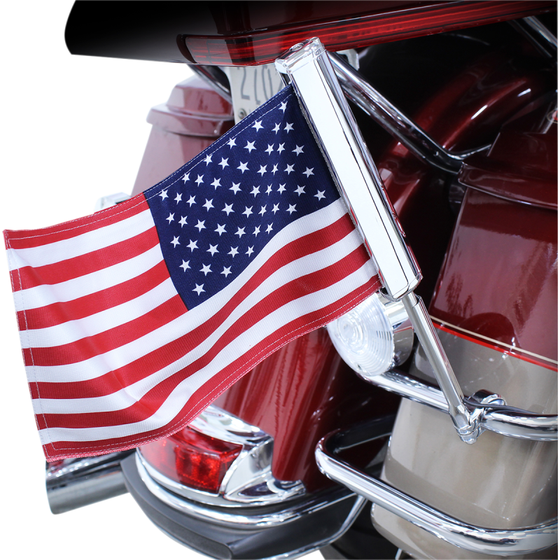 CIRO LLC LIGHTED FLAG KIT, CHROME 70600