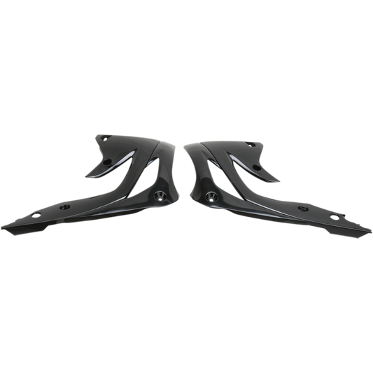 ACERBIS RADIATOR SHROUD- KX450F:12-12 BLACK 2250430001