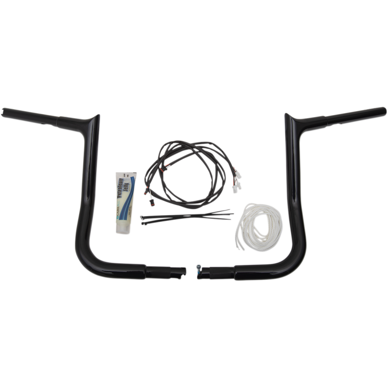 FAT BAGGERS INC HANDLEBAR 12" BL PT L FL 909212-B