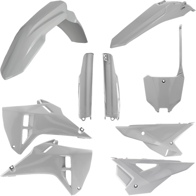 ACERBIS PLASTIC KIT- FULL CRF250R/RX, CRF450R/RX:25 GRAY 2985980011