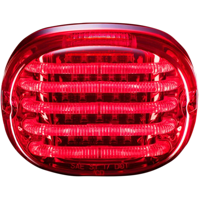 CUSTOM DYNAMICS 99-19 MODELS TAILIGHT SB W/WND RED PB-TL-SBW-R