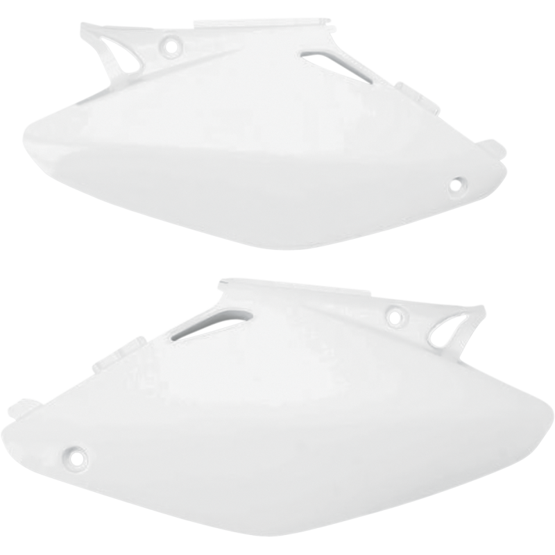 UFO CR125/250 02-04 SIDE PANELS WHITE HO03690-041