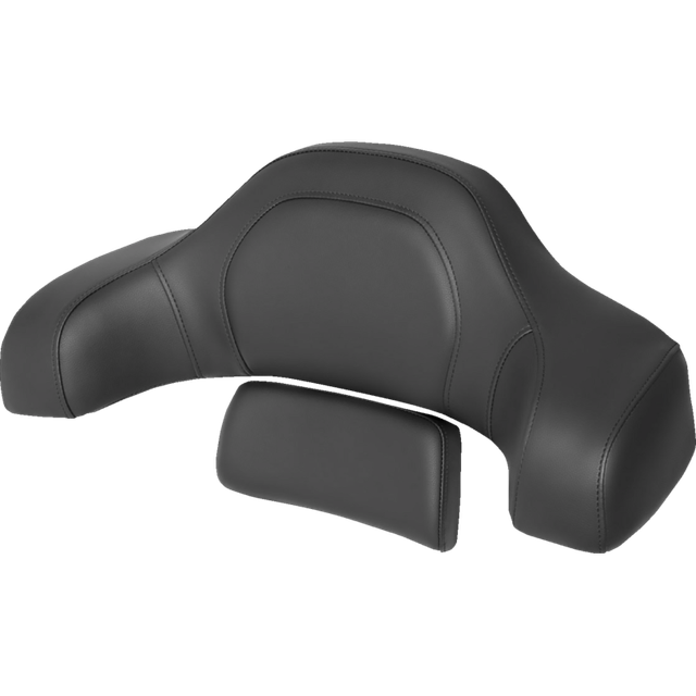 SADDLEMEN ROADSOFA TOUR-PAK PAD BLACK W/ BLACK STITCHING I14-07-TPACK-RS