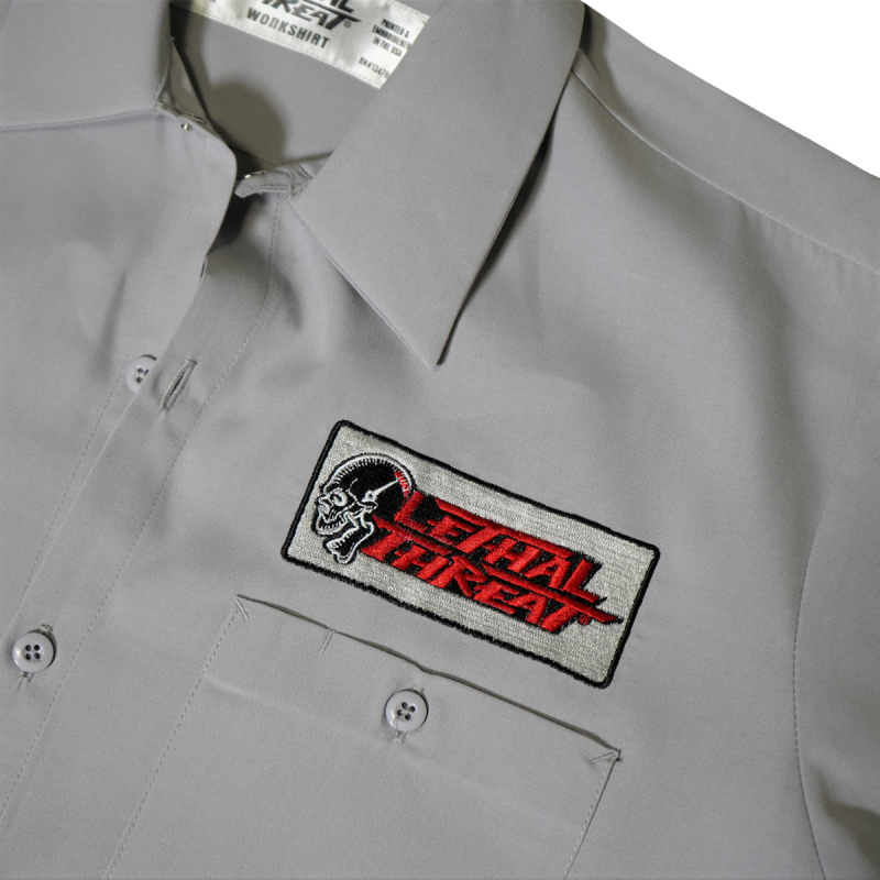 LETHAL THREAT SHIRT FLYINGTIGRS GRAY 2X DG60158XXL