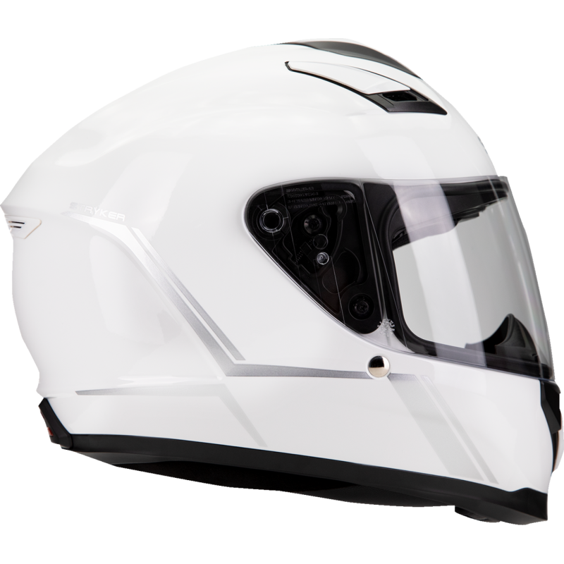 SENA STRYKER SMART HELMET FULL-FACE GLOSSY WHITE S SIZE DOT STRYKER-GW00S1