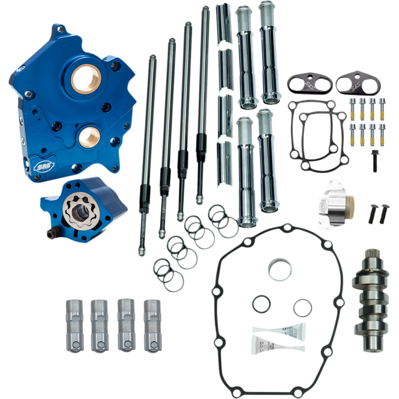 S&S CYCLE CAM 475C W/PLT WC/CHR M8 310-1000B
