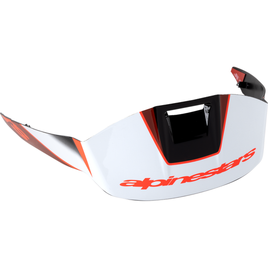 ALPINESTARS (ROAD) S-R10 TEAM STANDARD SPOILER - BLK/RD/WHT 8953324-1352