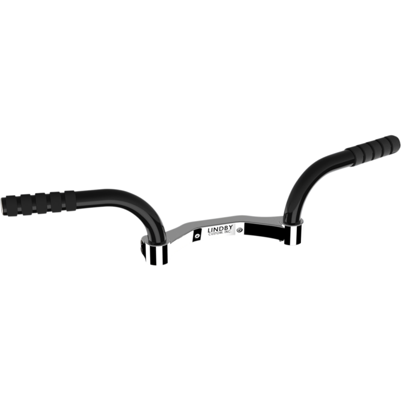 LINDBY FOOTREST ADJ FLH 2014+ CHR/BLK 282000