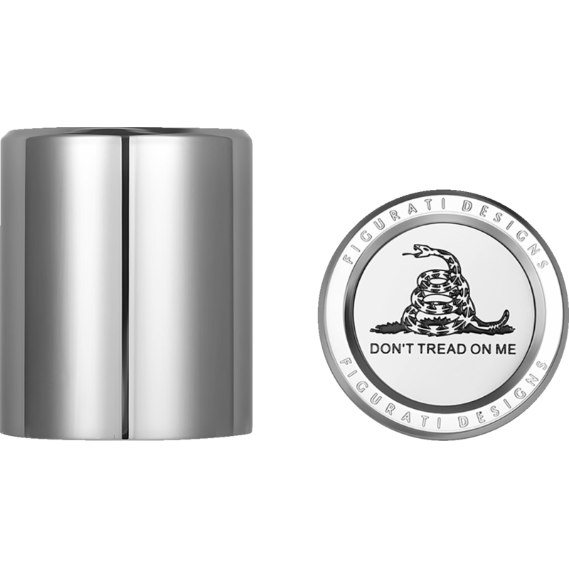 FIGURATI DESIGNS ND MAG DOCKING COVERS SILVER WITH DTOM-27.2X32MM FD40-DC-27.2/32-SS