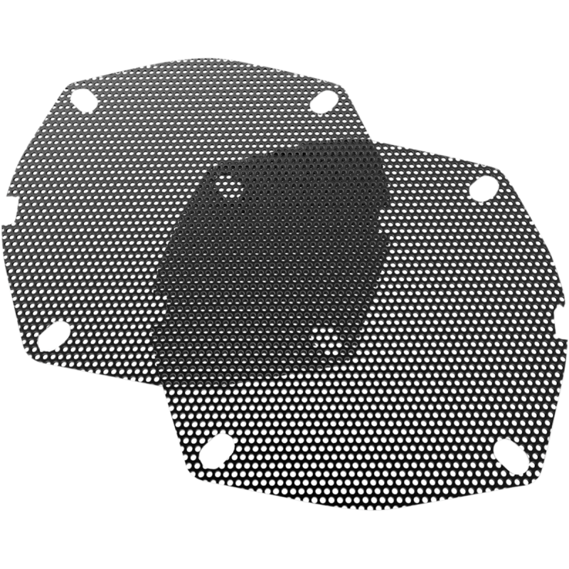 HOGTUNES METAL MESH REPLACEMENT GRILLS FOR 98-13 FLH SGF GRILL-AA