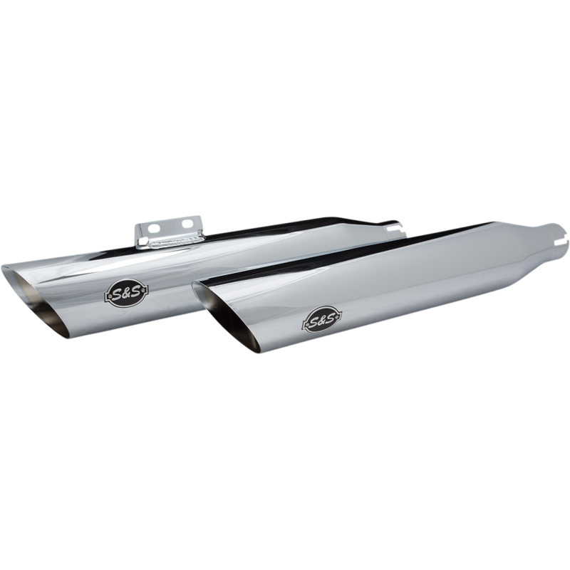 S&S CYCLE MUFFLER S/C CHR 50S FLFB 550-0753B