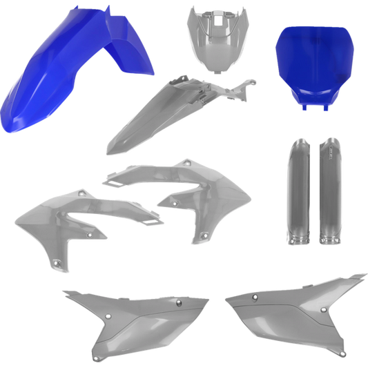 ACERBIS PLASTIC KIT-FULL -BLUE/GREY -YZ250F:24-24, YZ450F/FX:23-24 2979591099
