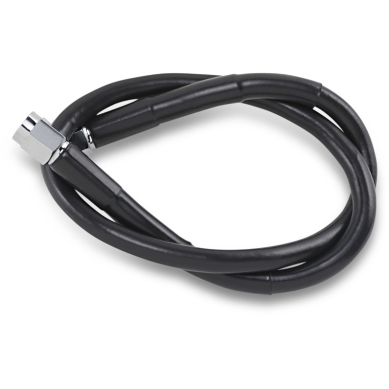 DRAG SPECIALTIES BLACK S/S BRAKE LINE 21" 1741-2710