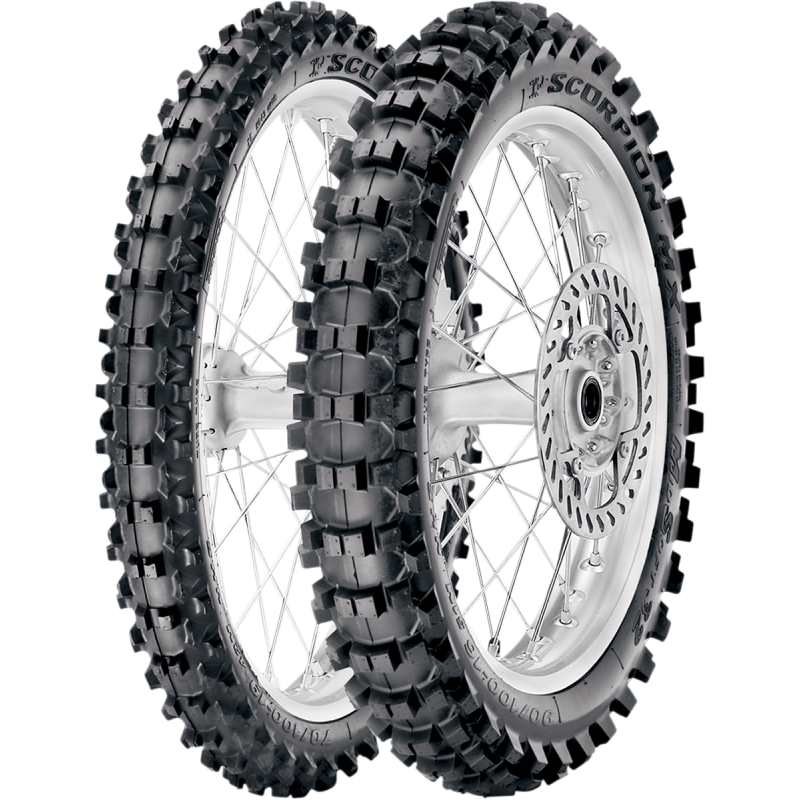 PIRELLI 80/100-12 SCORPION MX32 MIDSOFT REAR MINI 3842300