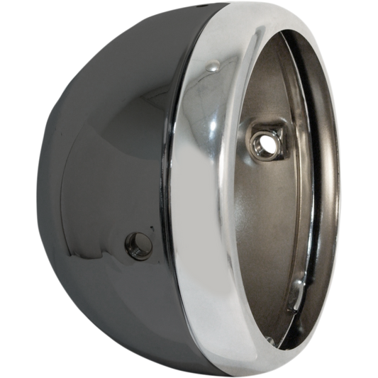 EMGO HEADLIGHT SHELL 5 3/4 BLK 66-65074