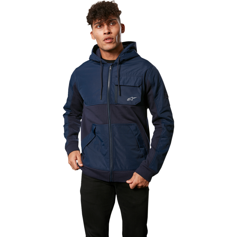 ALPINESTARS (CASUALS) HOODIE MOMENTUS NAV M 123353100701M