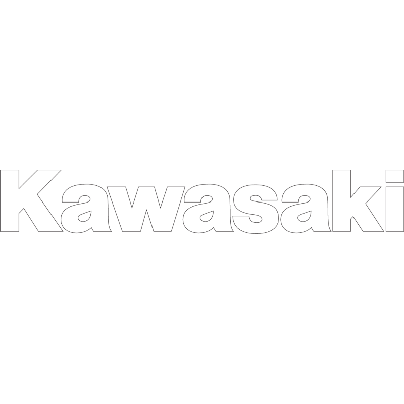 FACTORY EFFEX 3' DIE CUT STICKER - KAWASAKI 09-94130