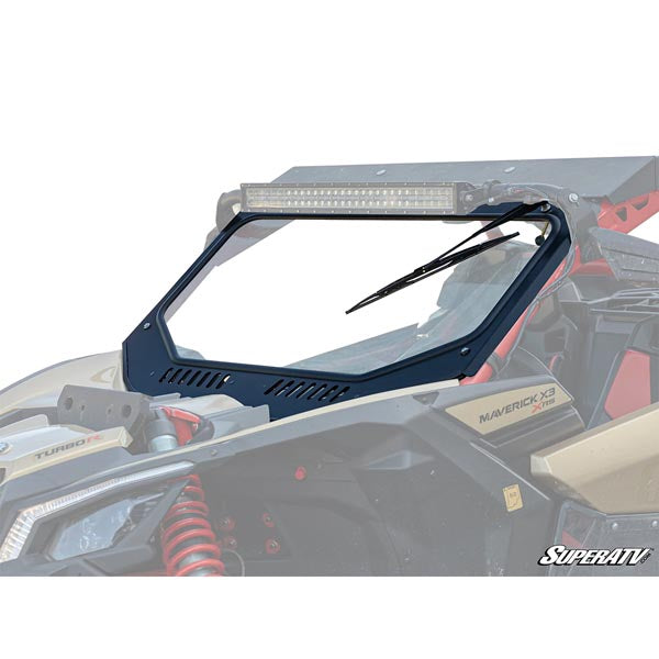 SUPERATV GLASS WINDSHIELD CAN-AM MAVERICK X3 GWS-CA-X3-S-01