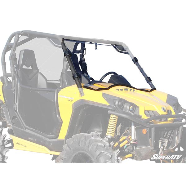 SUPERATV FULL WINDSHIELD CLEAR - SCRATCH RESISTANT POLY CAN-AM WS-CA-COM-70