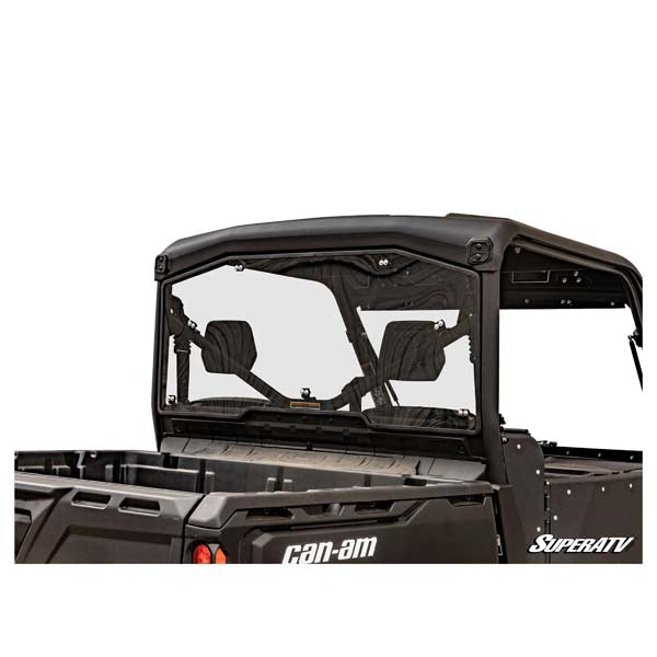 SUPERATV REAR WINDSHIELD - DARK TINT CAN-AM DEFENDER RWS-CA-DEFXMR-71